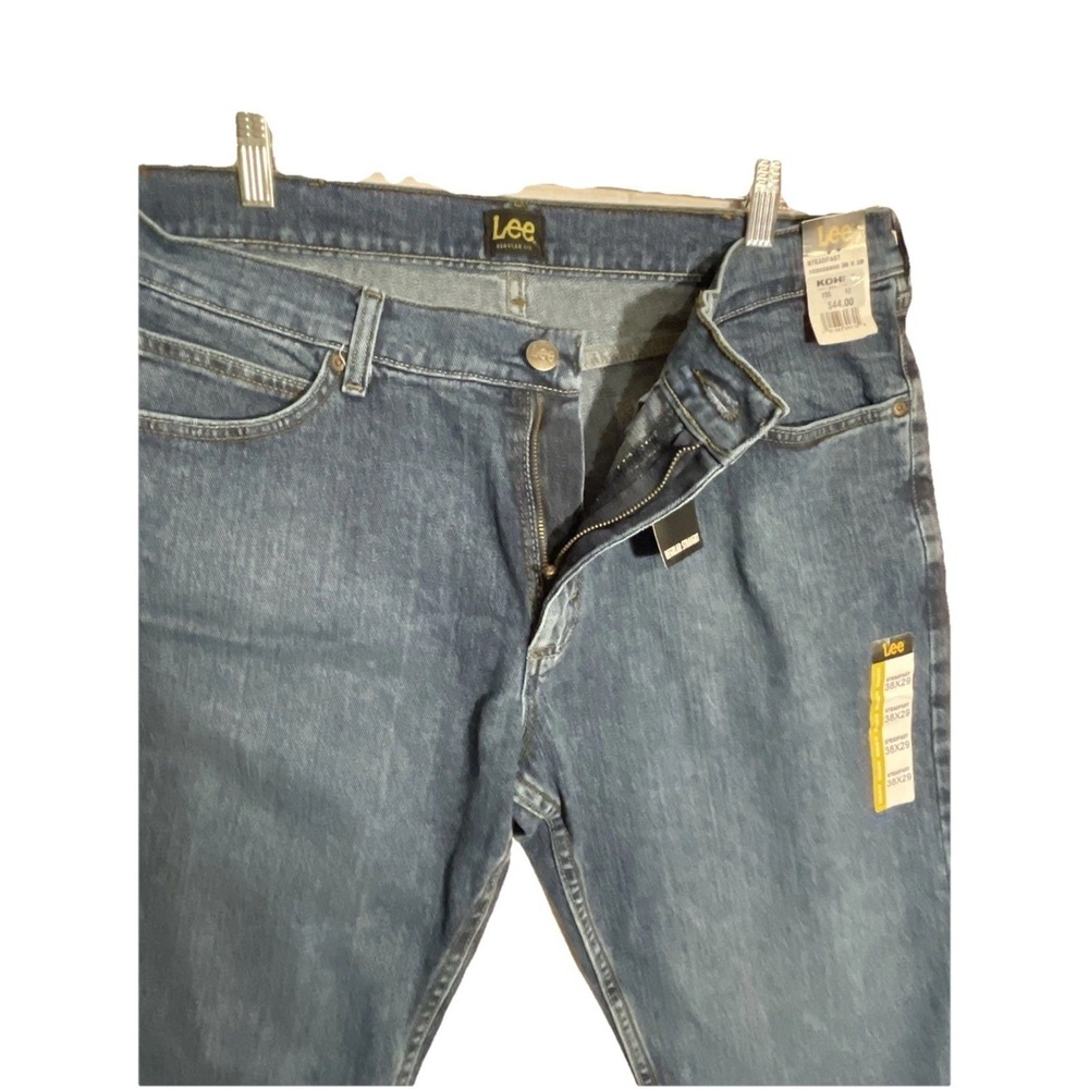Lee Jeans, Men, 38x29, Regular Straight Fit,‎ Blue Denim, NWT